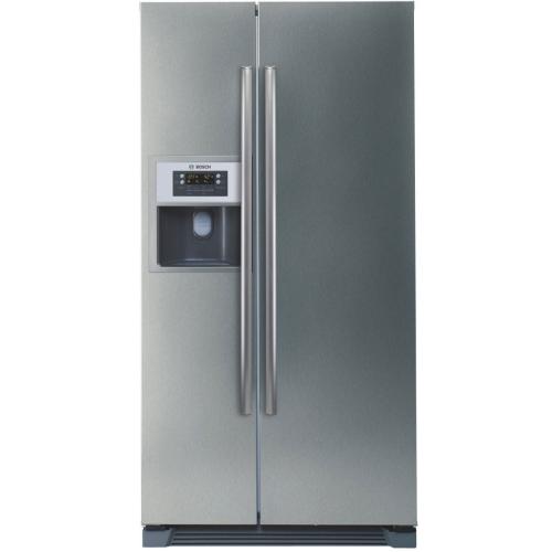 Bosch B20CS50SNS/02 20.2 Cu. Ft. Counter-Depth Side By Side Refrigerator With 3 Large Drawer Storage