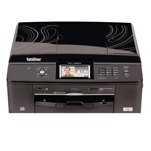 Brother MFCJ835DW Compact Inkjet All-In-One With Wireless Networking And 3.3"