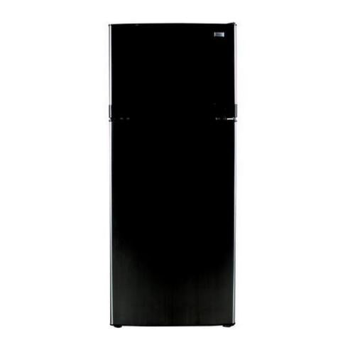 Haier HA10TG20SB 10.3-Cu Ft Top-Freezer Refrigerator (Black)