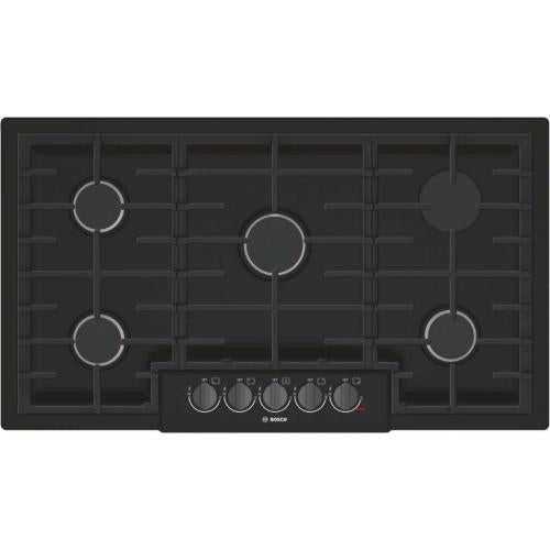 Bosch NGM8646UC/02 800 Series Gas Cooktop 36'' Black