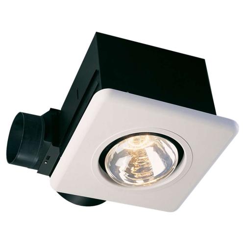 Air King AK917 Ceiling Mounted Exhaust Fan With Single Bulb Heater