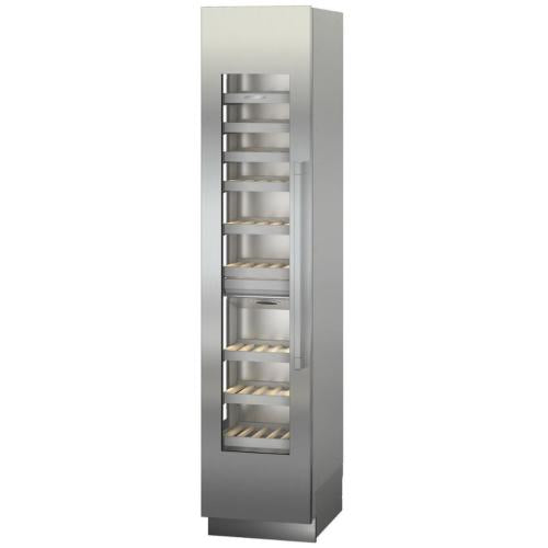 Liebherr MW1801 18 Inch Built-In Dual Zone Wine Cooler with 75 Bottle Capacity