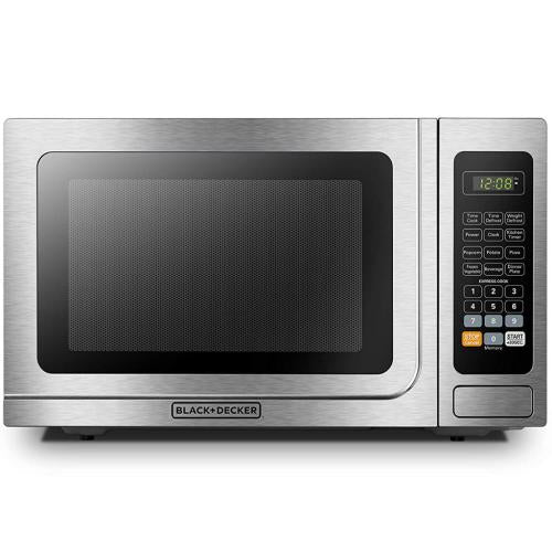 Midea EM036AB14 1.4 Cu. Ft. Stainless Steel Digital Microwave Oven