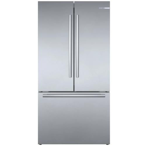 Bosch B36CT80SNS/01 800 Series French Door Bottom Mount Refrigerator 36'' Easy Clean Stainless Steel