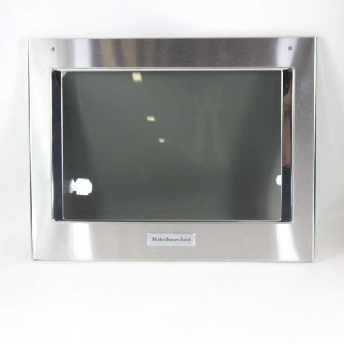 Whirlpool Range Oven Door Outer Panel Assembly (Stainless) - WPW10634271
