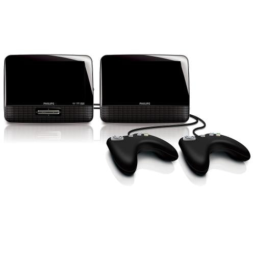 Philips PD7012G/37 Portable Dvd Player 18Cm/7-Inch Lcd Dual Screens