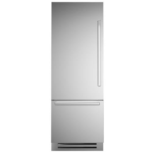 Bertazzoni REF30PIXL Professional Series 30 Inch Built-In Bottom-Freezer Refrigerator with Flex Mode