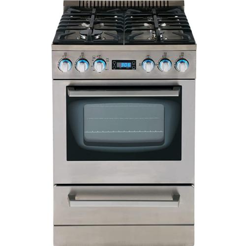 Avanti DGR24P3S 24 Inch Freestanding Gas Range