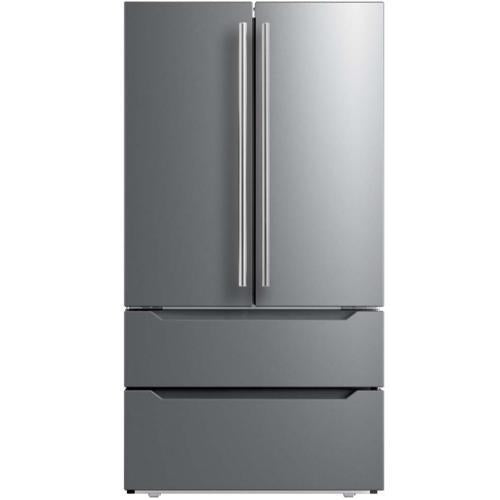 Midea MRQ23B4AST 22.5 Cu. Ft. Counter-Depth 4-Door Refrigerator