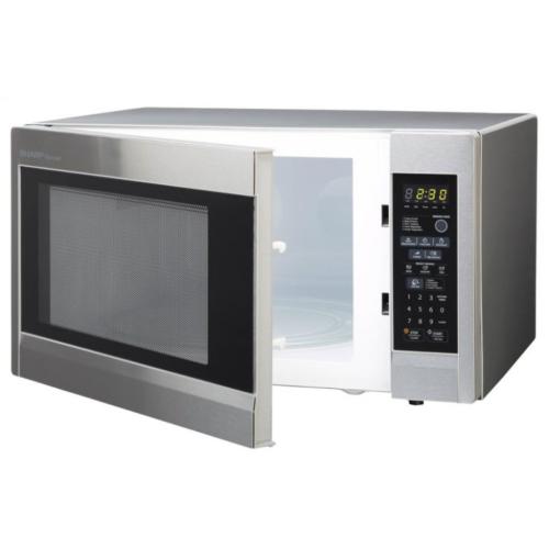 Sharp R551ZS Family Size 1.8 Cft Mwo Stainless