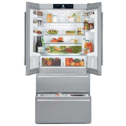 Liebherr HCS2062 36 Inch Fully Integrated French Door Refrigerator with 19.5 cu. ft. Capacity