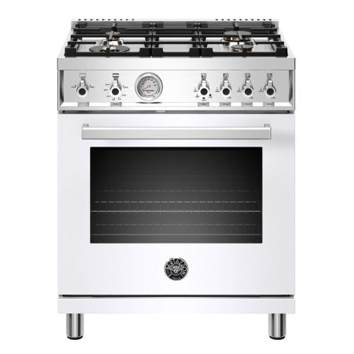 Bertazzoni PROF304GASBIT Professional Series 30 Inch Freestanding Gas Range with 4 Sealed Burners