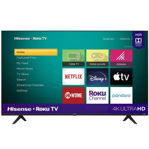 Hisense 50R6080G 50-Inch Class 4K Uhd Hisense Roku Tv With Hdr