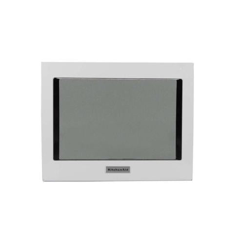 Whirlpool Range Oven Door Outer Panel Assembly (White) - WPW10634273