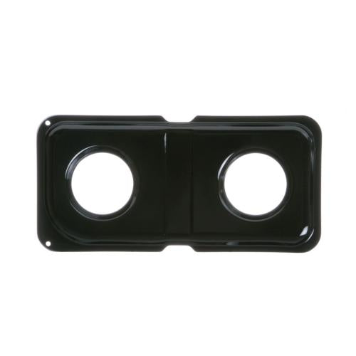 GE Range Drip Pan, Left (Black) - WB34K10010