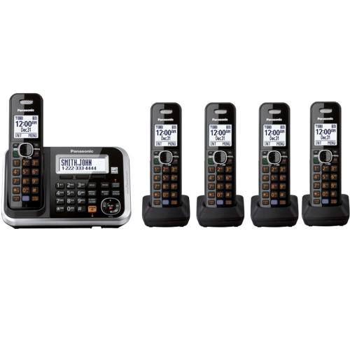 Panasonic KXTG6845B Dect 6.0 Telephone