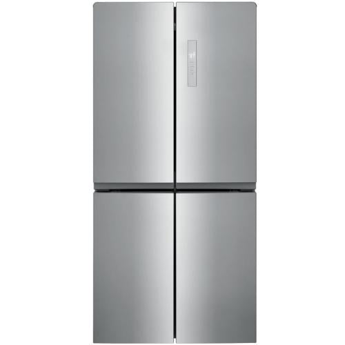 Midea FFBN1721TV 17.4 Cu. Ft. 4 Door French Door Refrigerator