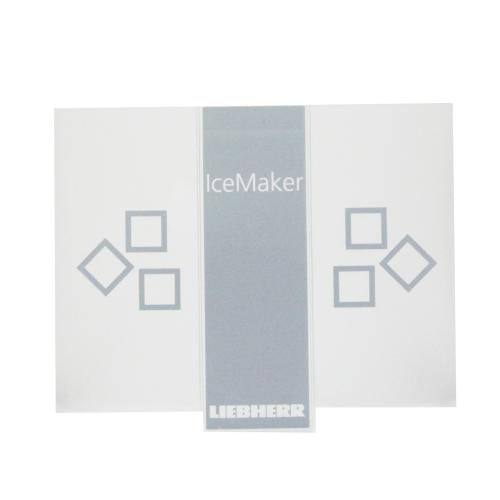 Liebherr Refrigerator Drawer Trim, Printed - 743240200
