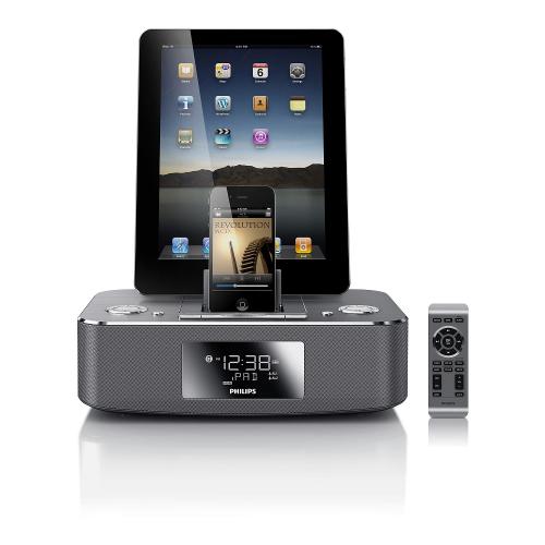 Philips DC390/37 Dual Docking System For Ipod/Iphone/Ipad Aluminium