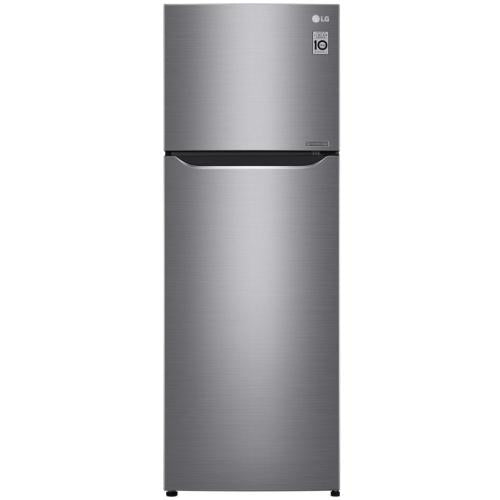LG LTNC11131V 24 Inch Freestanding Top Mount Refrigerator with 11.1 cu. ft. Capacity, LED Lighting, 3 Tempered Glass Shelves, Door Alarm, Pull Out Tray, Automatic Defrost, Manual Twisting Ice Maker, and Humidity Controlled Crispers