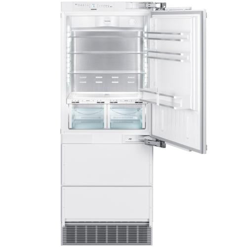 Liebherr HCB1580 30 Inch Panel Ready Bottom-Freezer Refrigerator with BioFresh Crispers