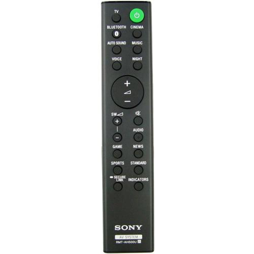 Sony Remote Control Rmt-Ah500U - 1-493-544-11