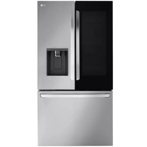LG LRFOC2606S 26 Cu. Ft. Smart Instaview Counter-Depth Max French Door Ref