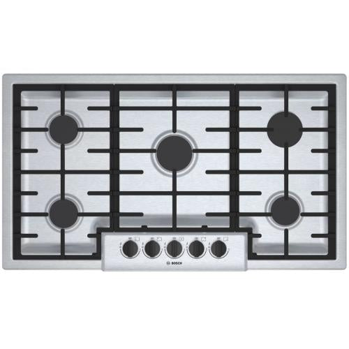 Bosch NGM5656UC/01 500 Series Gas Cooktop 36'' Stainless Steel