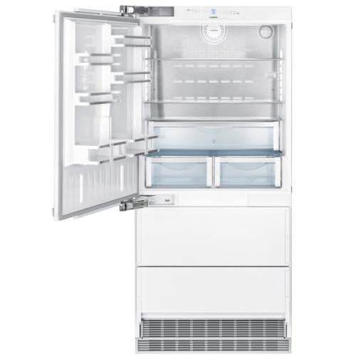 Liebherr HC2081 36 Inch Panel Ready Bottom-Freezer Refrigerator with Automatic Ice Maker