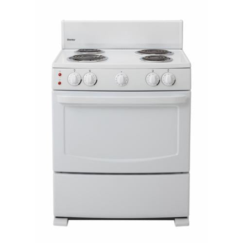 Danby DER3009W Electric Range 4.33 Cu. Ft.