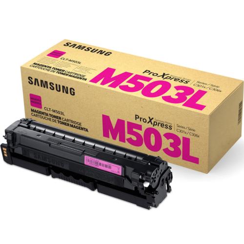 Samsung CLTM503L/XAA Magenta Toner Cartridge For Sl-c3010 & Sl-c3060