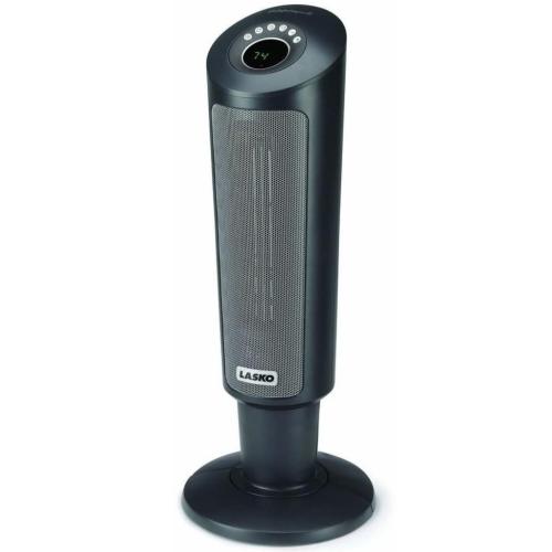 Lasko 5129 27-Inch Tall Digital Ceramic Pedestal Heater With Remote Con