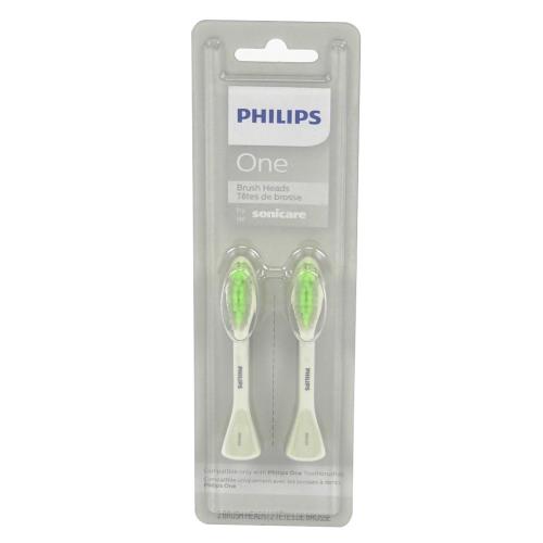 Sonicare Philips One (White) 2Pk Bh - BH1022/07A