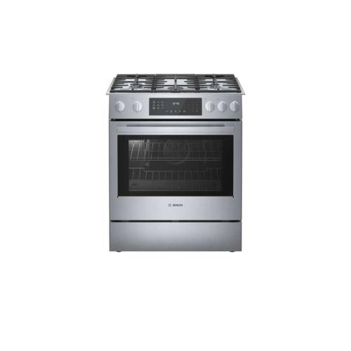 Bosch HGIP056UC/02 Benchmark® Gas Slide-In Range 30'' Stainless Steel
