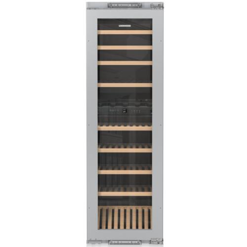 Liebherr HW8000 24 Inch Built-In Dual Zone Wine Cabinet with 80-Bottle Capacity