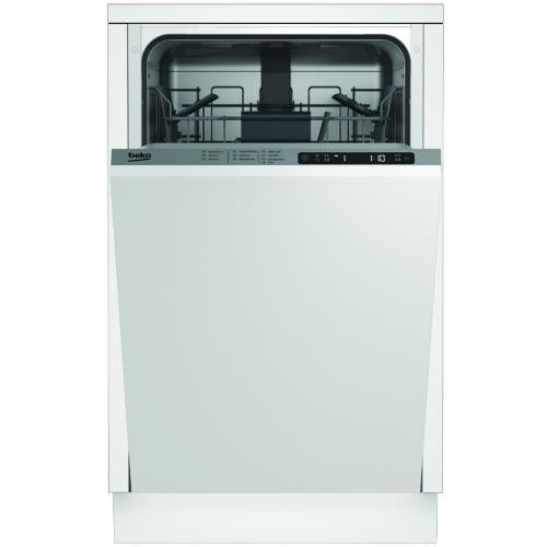 Beko 7687569535 18 Inch Fully Integrated Panel Ready Dishwasher with 8 Place Settings - DIS25842