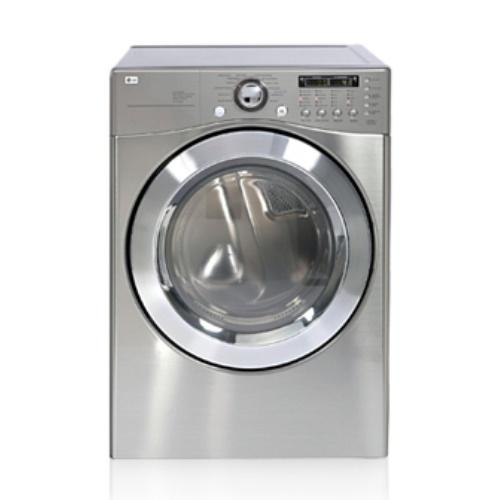 LG DLE2701V 27 Inch Electric Dryer with 7.4 cu. ft. Capacity, 12 Drying Programs, Wrinkle Care, Rack Dry, Anti Bacterial Cycles, Sensor Dry System, LED Display and Electronic Controls