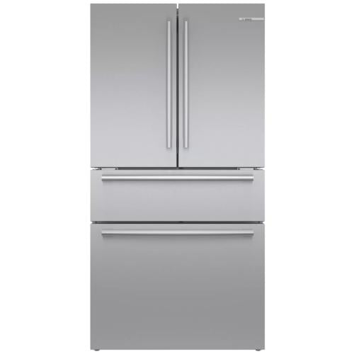 Bosch B36CL80SNS/01 800 Series French Door Bottom Mount Refrigerator 36'' Easy Clean Stainless Steel