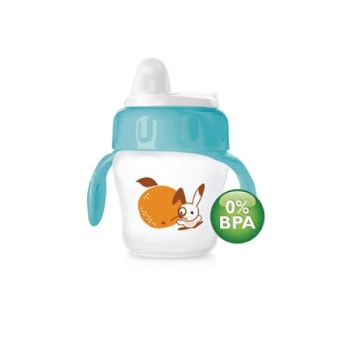 Avent SCF606/97 Avent Avent Decorated Cup 200Ml 6M+ Soft Spout With Handles