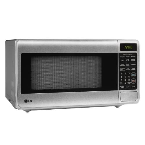 LG LMA1180ST 1.1 cu. ft. Countertop Microwave Oven with 1,100 Cooking Watts, 10 Power Levels, Auto Defrost and LED Display