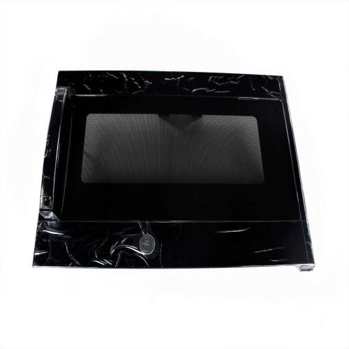 GE Microwave Black Door With Flat Ge Logo - WB56X30285