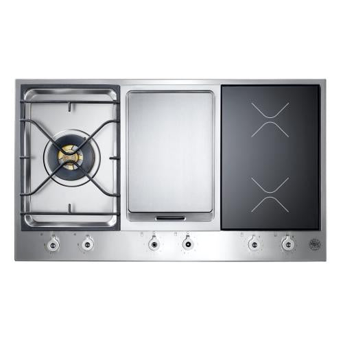 Bertazzoni PM361IGX Professional Series 36 Inch Natural Gas Cooktop with Griddle