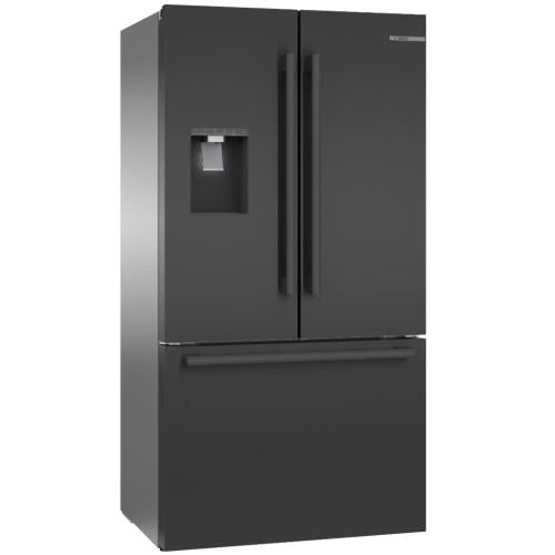 Bosch B36CD50SNB/02 500 Series French Door Bottom Mount Refrigerator 36'' Black Stainless Steel