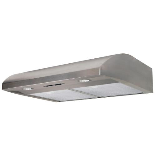 Air King EB30SS Essence 30-Inch Convertible Under Cabinet Range Hood With Li