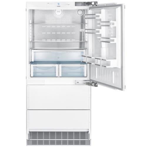 Liebherr HC2080 36 Inch Panel Ready Bottom-Freezer Refrigerator with Automatic Ice Maker