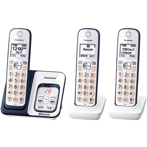 Panasonic KXTGD563A Dect 6 Link2Cell Bluetooth Cordless Phone