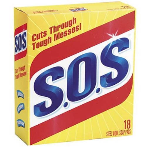 Tools Sos Scrubber Pads 18Pk - 11953