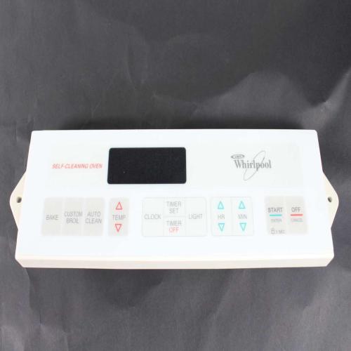 Whirlpool Range Oven Control Board And Overlay (White) - WP6610057