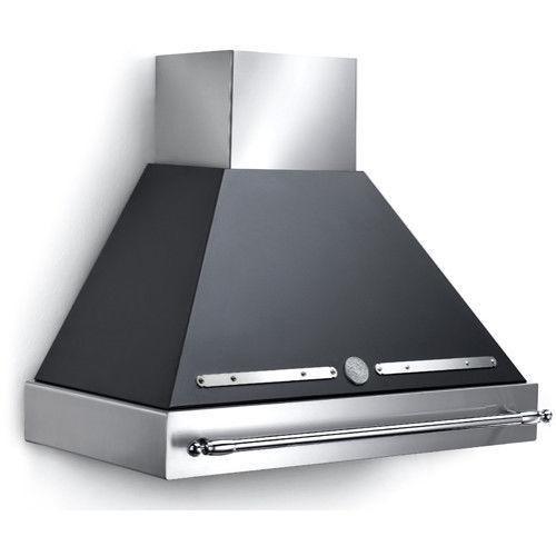 Bertazzoni K48HERX/14 Heritage Series 48 Inch Wall Mount Chimney Range Hood with 600 CFM Internal Blower