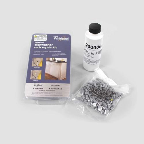 Whirlpool Dishwasher Tine Tip Repair Kit (Gray) - 4396840RC
